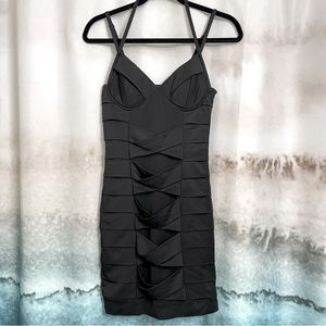 Nikibiki Bodycon Mini Black Dress